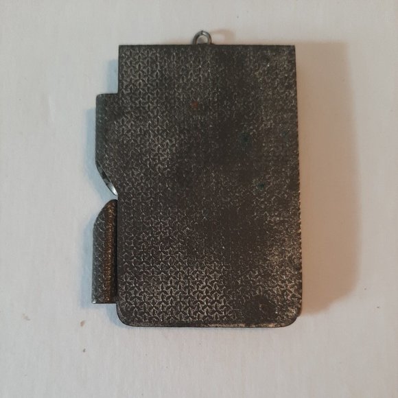 St Theresa of Little Flower Metal Notepad with Paper Germany Vintage Antique? - Picture 8 of 12